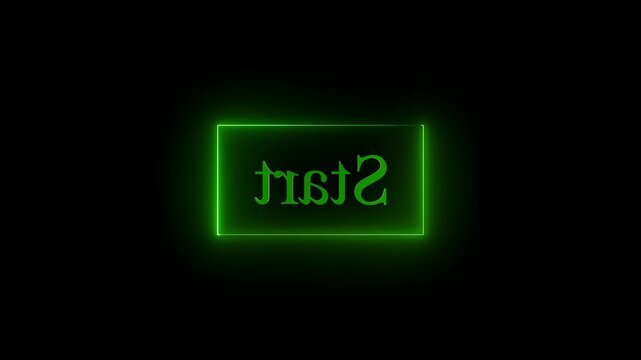 3d sale text isolated on black background loop animation, black friday mega sale motion design element.