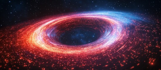 Cosmic Vortex: A Celestial Dance of Light and Energy