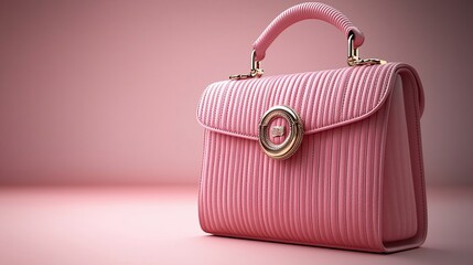 Elegant Pink Handbag: A Luxurious Accessory