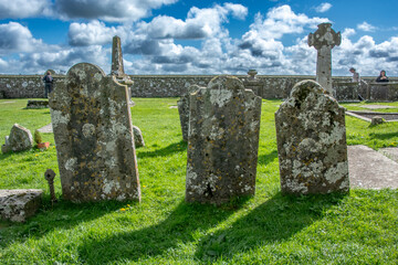 Peaceful spring day at the Rock of Cashel