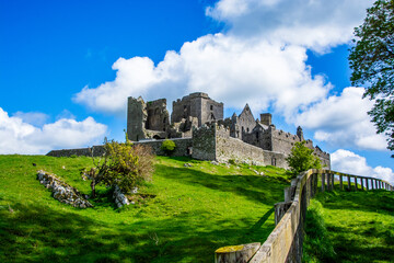 Peaceful spring day at the Rock of Cashel