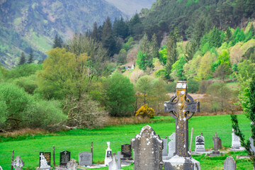 Hiking in Glendalough 