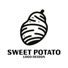 Sweet Potato Vector Logo Design