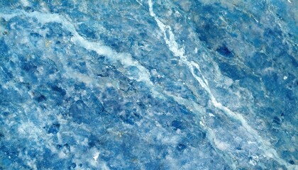 abstract ocean blue marble texture with flowing icy white streaks for branding, print design, digital art background, or modern website and packaging layout

