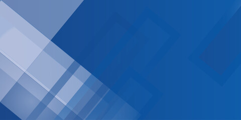 Abstract bacgkround blue and white gradient. Modern blue abstract rectangle box lines background for presentation design, banner, brocure, and business card