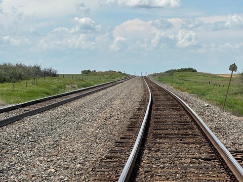 railway in the countryside