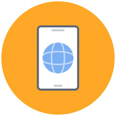 New Media icon vector image. Can be used for Public Relations Agency.