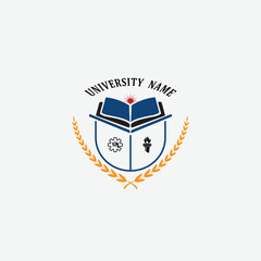 3272 educational logo school college university learning institute book academy organization [Converted]