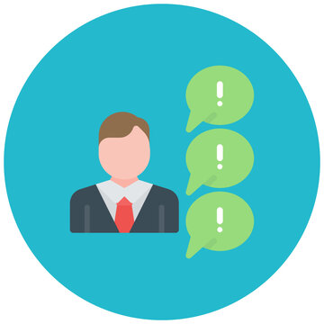 Mudslinging icon vector image. Can be used for Politics.
