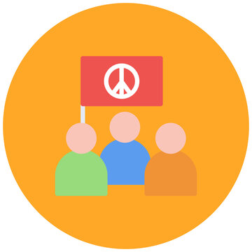 Reactionary icon vector image. Can be used for Politics.