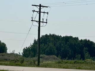 high voltage power lines