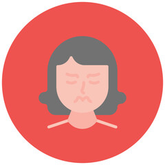 Portrait icon vector image. Can be used for Museum.