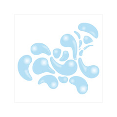 A set of bubbles in different shapes.ai