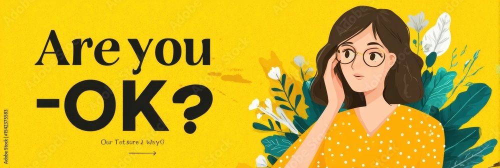 Poster Learn How to Ask Are You OK in Five Simple Steps for Effective Communication and Support
