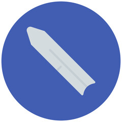 Scoopula icon vector image. Can be used for Science.