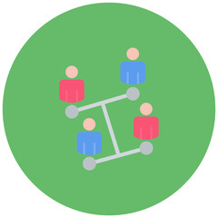 Competitor Benchmarking icon vector image. Can be used for Survey.