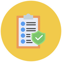 Safety Standards icon vector image. Can be used for Mass Production.