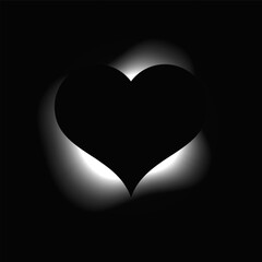 Heart illuminate light frame