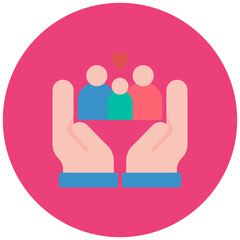 Parent Involvement icon vector image. Can be used for Daycare.