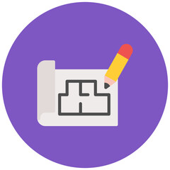 Architecture icon vector image. Can be used for Professional Services.