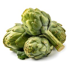 Fototapeta premium artichoke on a white background