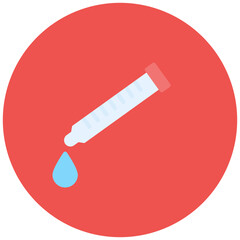 Chemical Injection icon vector image. Can be used for Water Treatment.