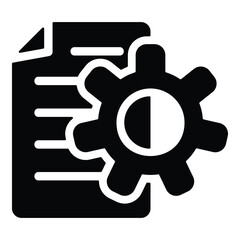 Document  Icon Element For Design