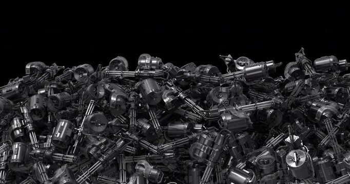 Tactical Minigun Transition On Alpha Loop (4K)

