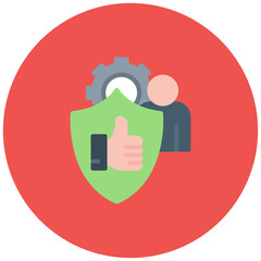 Vendor Reliability icon vector image. Can be used for Business Risks.