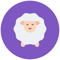 Sacrificial Lamb icon vector image. Can be used for Eid al Adha.