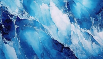 Fototapeta premium abstract icy blue leaf texture background for branding, digital print, web design, packaging or modern editorial layout with bold frosty feather details