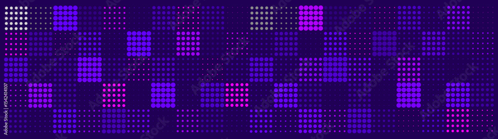 Poster soft and smooth abstract halftone gradient dots technology. halftone gradient background. futuristic