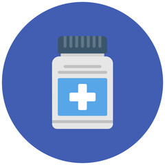 Medication icon vector image. Can be used for ADHD.