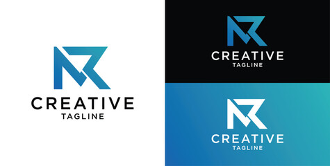 NR Letters Professional logo for all types of business