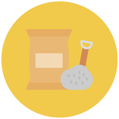 Cement icon vector image. Can be used for Raw Metrial.