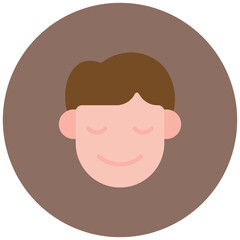 Humbled icon vector image. Can be used for Human Emotions.
