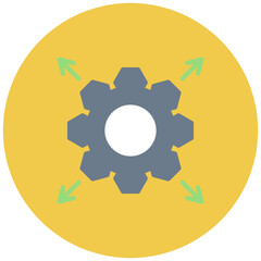 Scalability icon vector image. Can be used for Data Science.