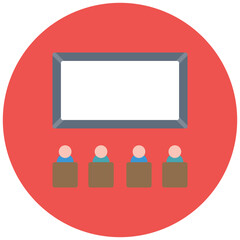 Film Buff icon vector image. Can be used for Urban Tribes.