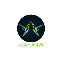 Fototapeta premium logo, icon, vector, business, sign, company, symbol, boat, illustration, water, element, concept, travel, circle, yacht, logotype, silhouette, logos, identity, sea