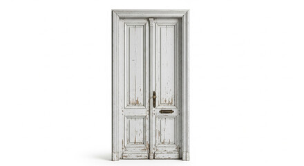 door isolated on white background