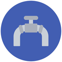 Pipeline icon vector image. Can be used for Oil And Gas.