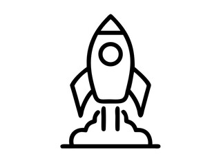Startup Vector Icon - Pixel Perfect & Editable Stroke for Tech & SaaS