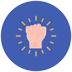 Obraz premium Revolution icon vector image. Can be used for Protesting and Civil Disobedience.
