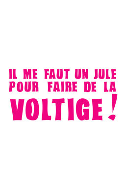 jule pour voltige humour expression