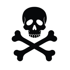 Skull and Crossbones A Classic Symbol of Danger and Mortality