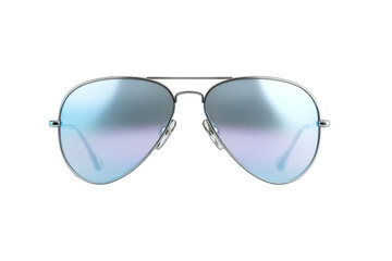 Stylish aviator sunglasses with gradient lenses for summer wear