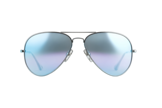 Stylish aviator sunglasses with gradient lenses for summer wear
