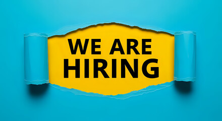 We are hiring recruitment job vacancy employment opportunity career open position available apply now