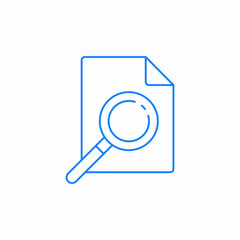 search file icon sign vector