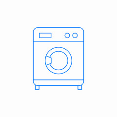 washing machine icon icon sign vector